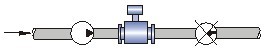 水電磁流量計(jì)安裝方式六